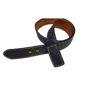 Tony Lama Men's Dark Brown Hand Tooled Leather 1.5" Western Belt | Size 34